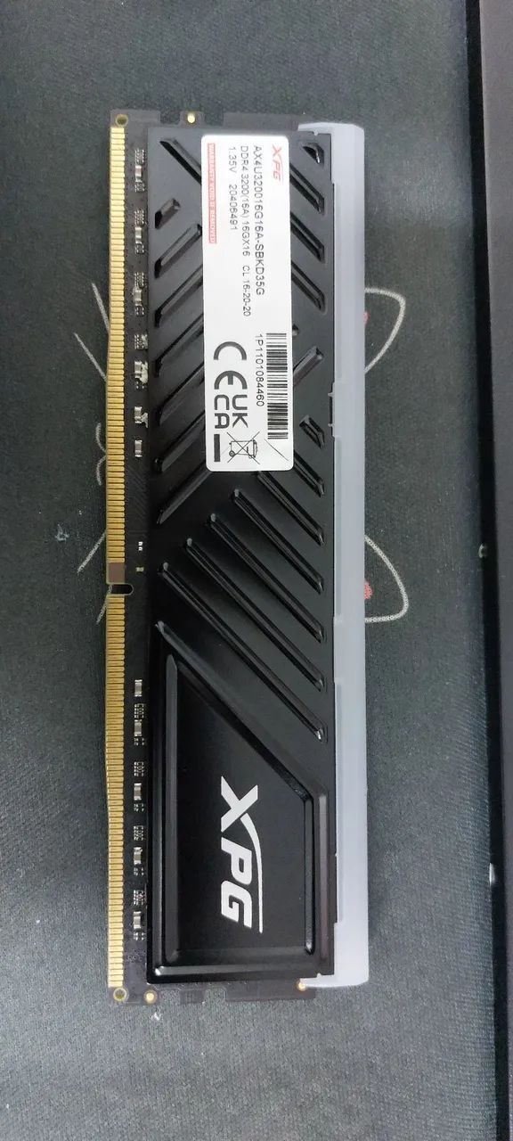 Memoria ram DDR4 - com defeito