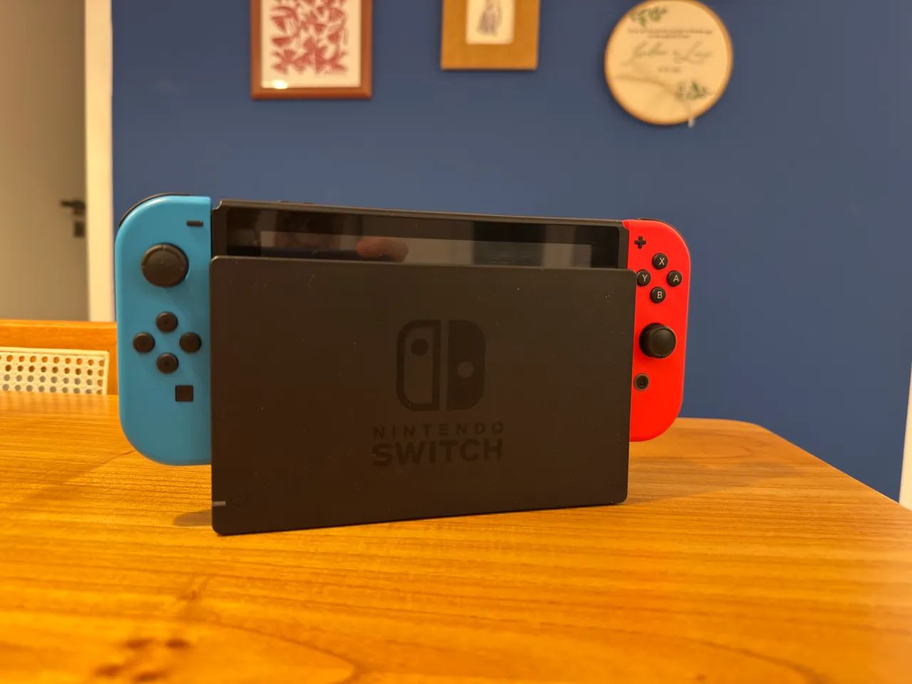 Nintendo Switch V2 + Caixa Original + Case + 32GB - Foto 2
