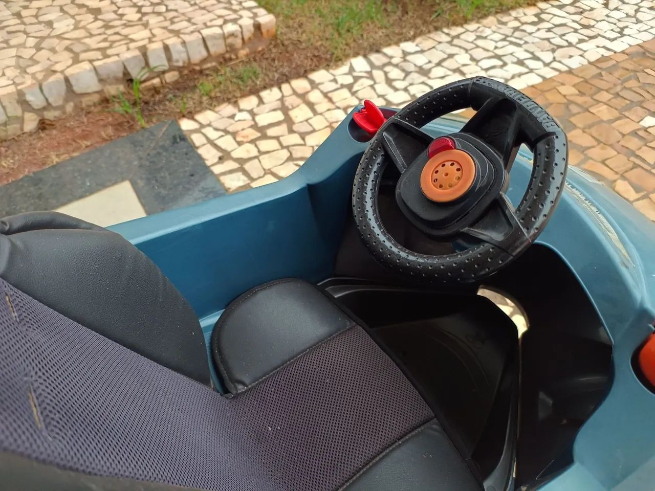 Carrinho de passeio bandeirantes Smart baby azul - Foto 6