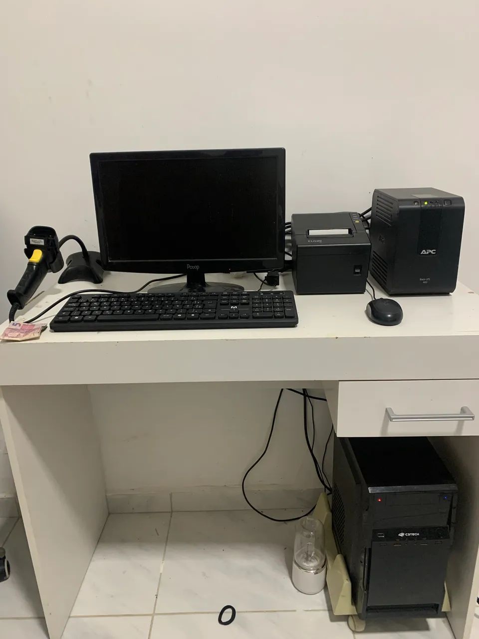 Kit PDV Completo i7 + Elgin i9 + Leitor C3Tech + Nobreak APC