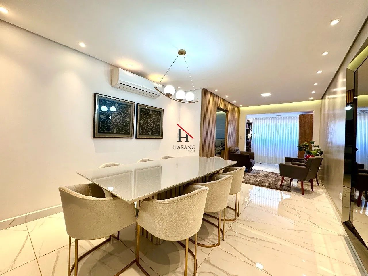 Apartamento mobiliado no Centro: 3 Quartos, Suíte e 2 vagas de garagem - Foto 2