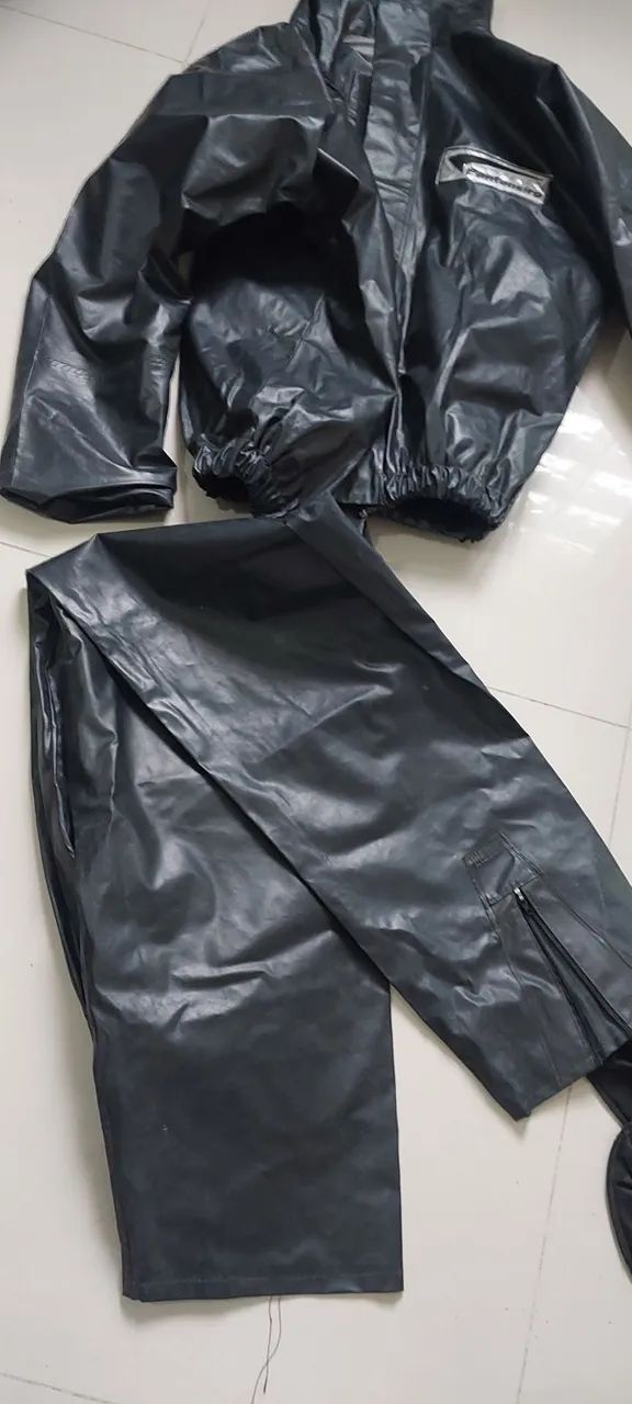 Capa de chuva Casaco/ calça  e bota completo  - Foto 3