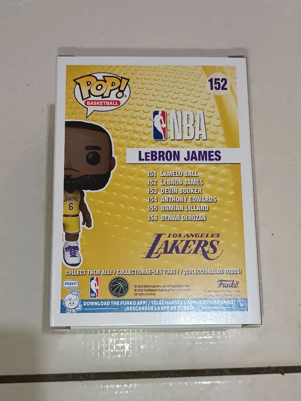 Funko Pop LeBron james 152 Original  - Foto 3
