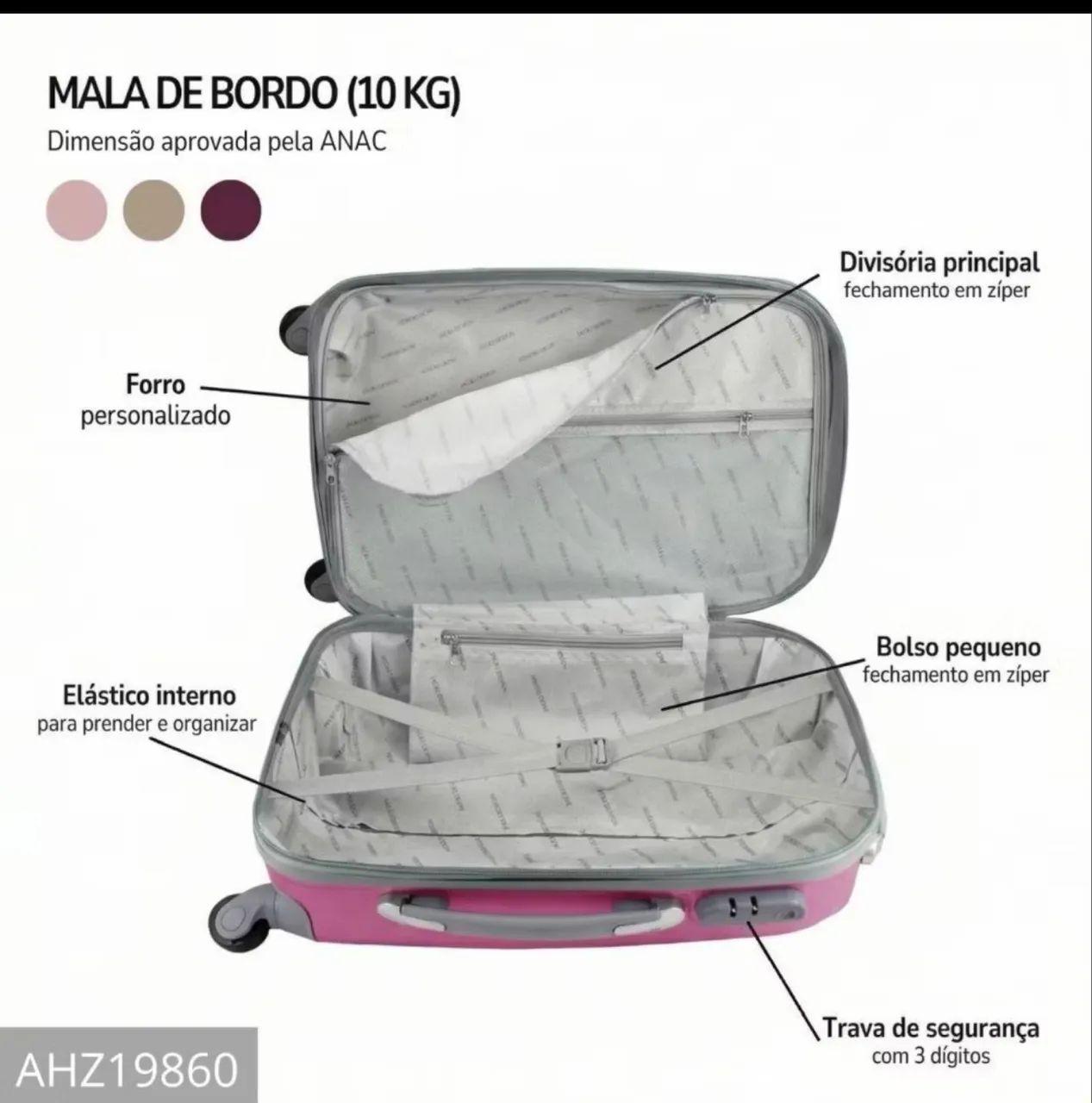 Mala de viagem  - Foto 2