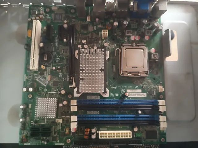 Placa mãe DG35EC + Processador  Intel core 2quad