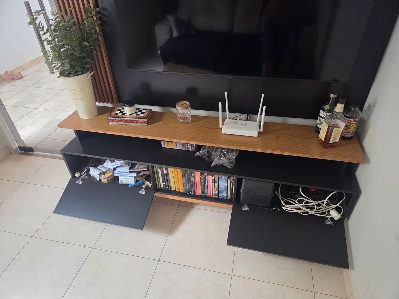 Rack e Painel em excelente estado 1,8m - Foto 3