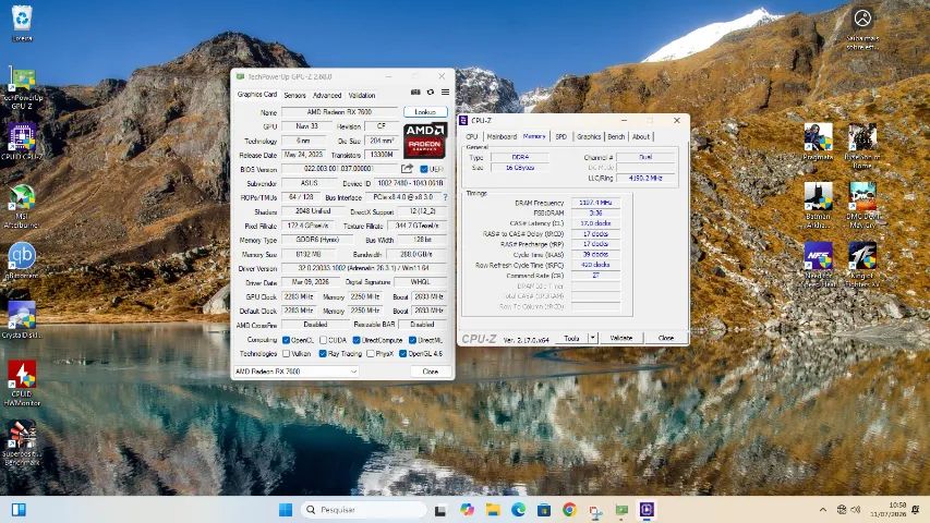 PC Gamer Intel Core i7 + Asus RX 7600  - Foto 5