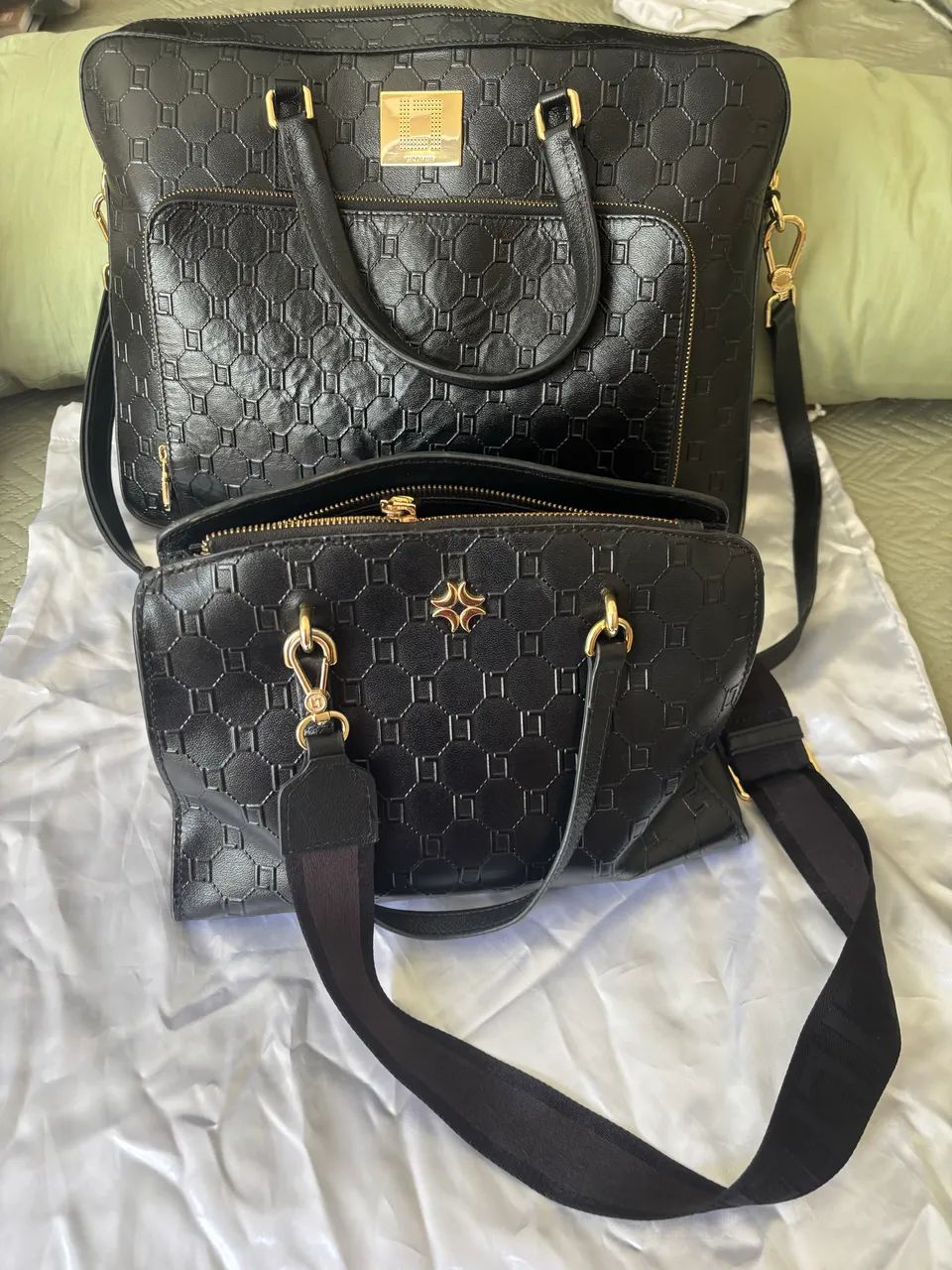 Bolsa de notebook e bolsa de mão luz da lua  - Foto 3