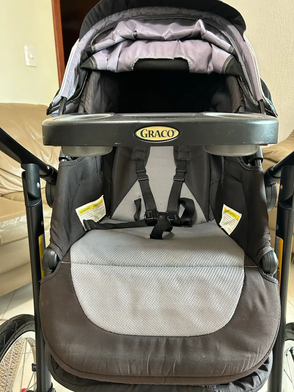 Carrinho bebê com bebê conforto Gracco  - Foto 5