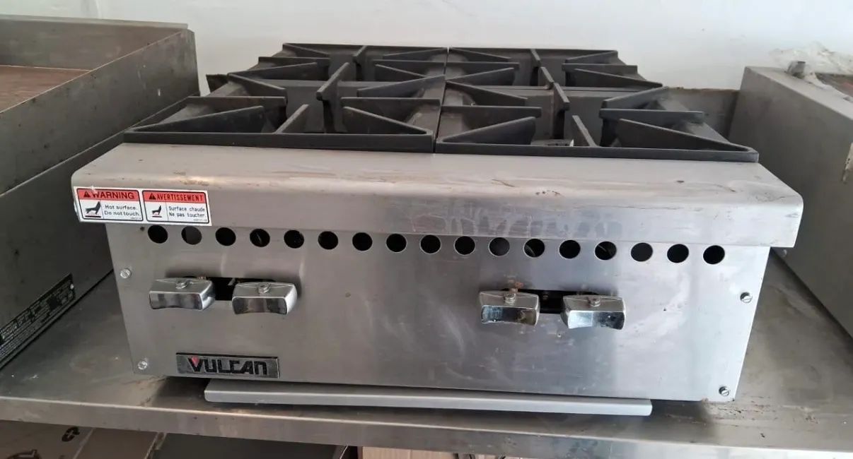 Fogão profissional Vulcan 4 bocas 