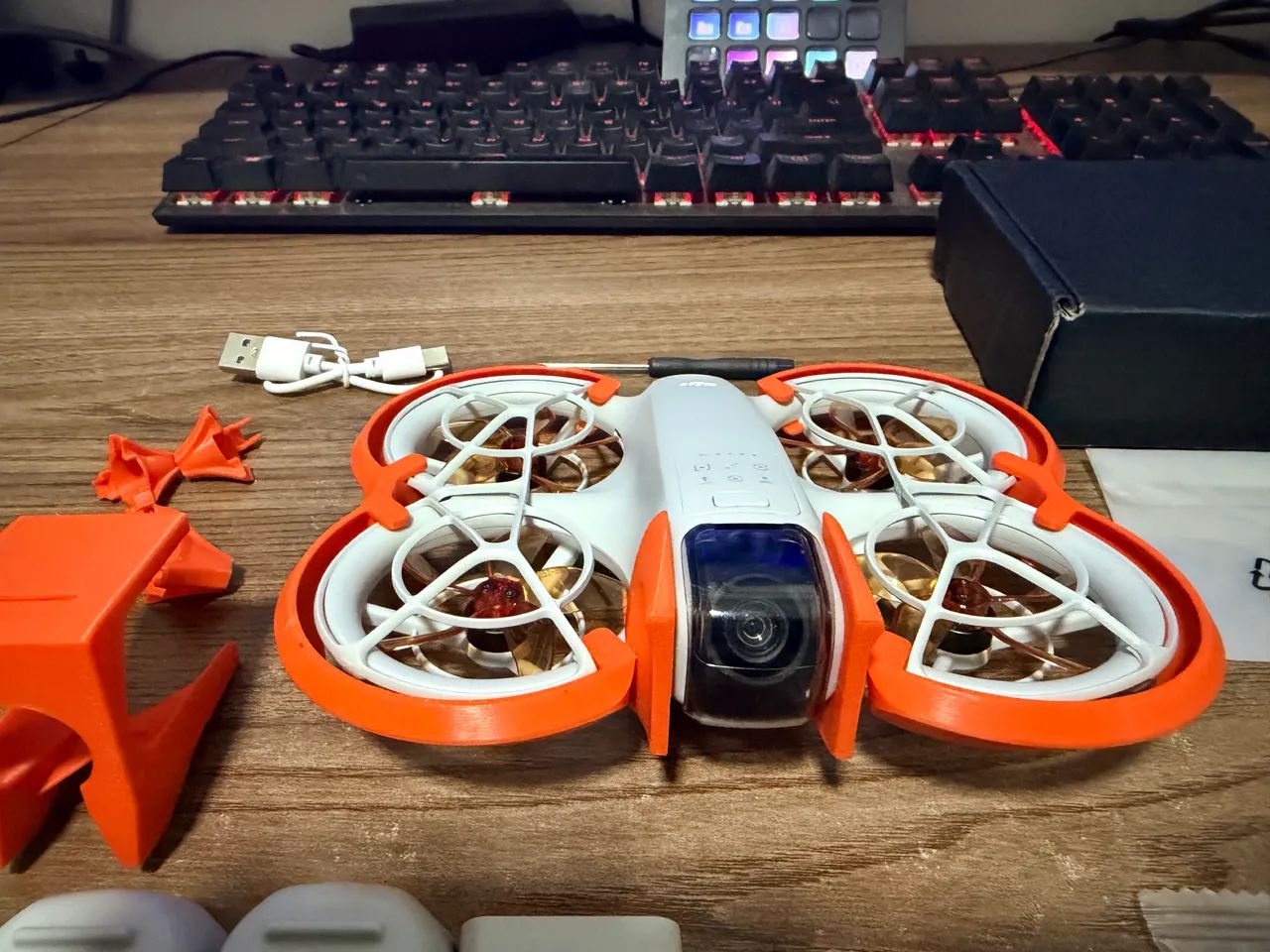 Drone Dji neo FLY + bateria e acessórios  - Foto 3