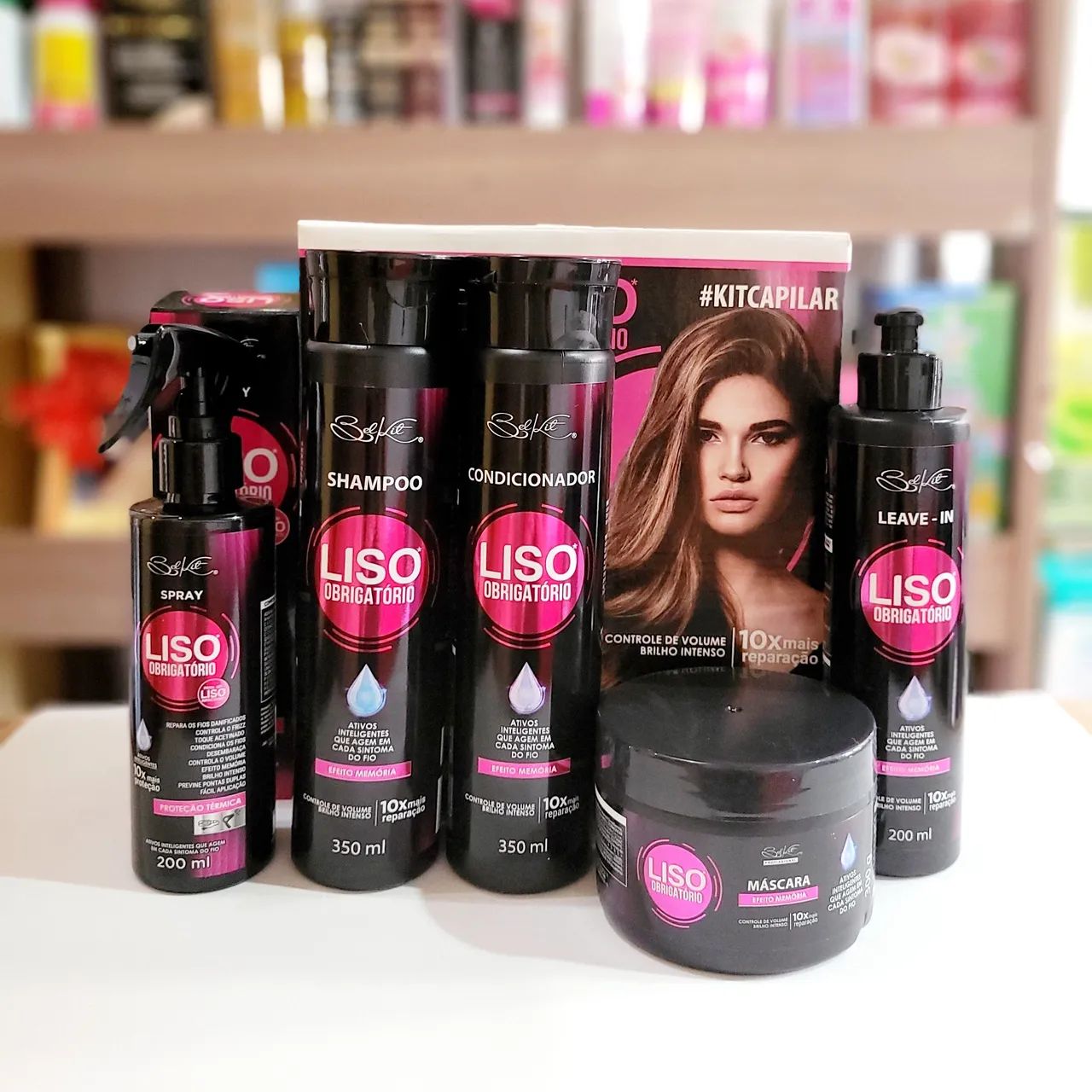 Kit Liso Obrigatório Belkit - Efeito Profissional e Proteção Térmica