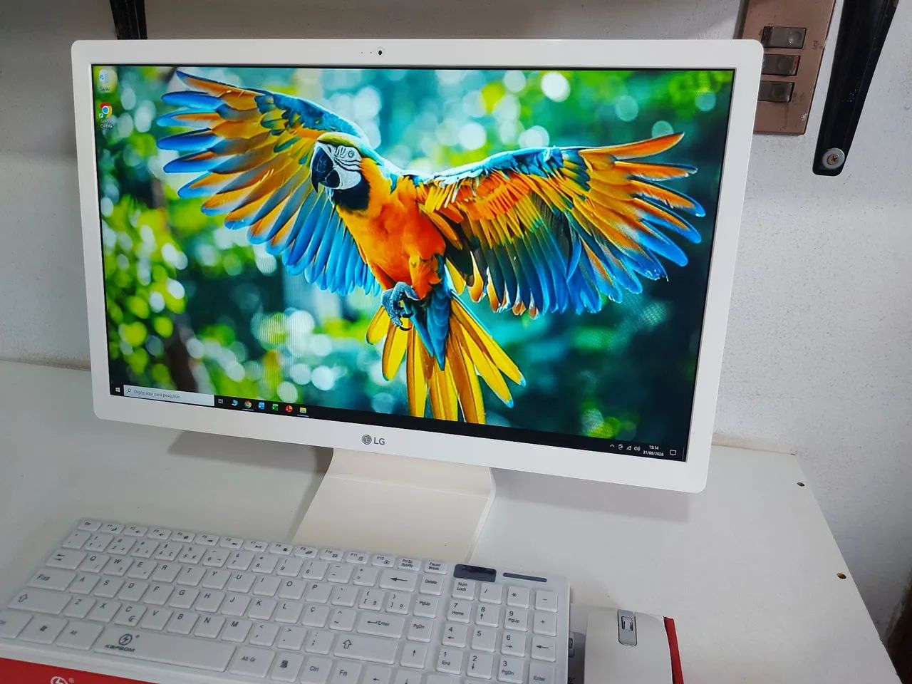 Pc Computador Completo All in One Lg 22 Polegadas LED FULL HD.  - Foto 3