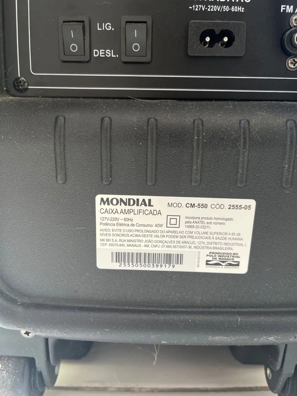 Caixa de som MONDIAL - Foto 5