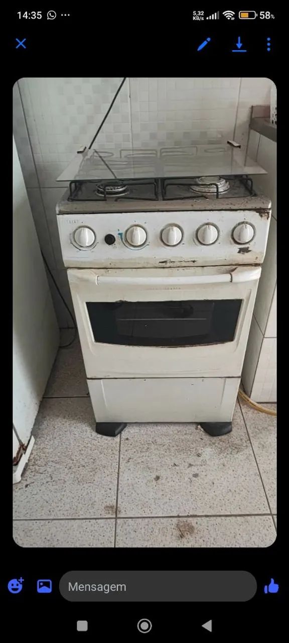 Fogao + cabo de gas - Foto 3