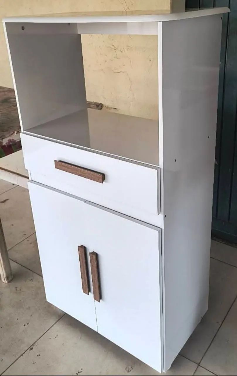 Armário para Forno e Microondas, multiuso (cores disponíveis nas imagens) novos. - Foto 3