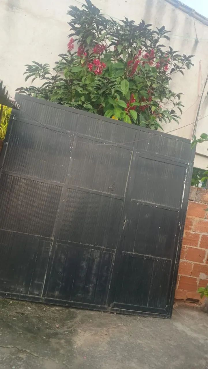 Portão em alumínio garagem de 2,50 x 2,40 MTS 