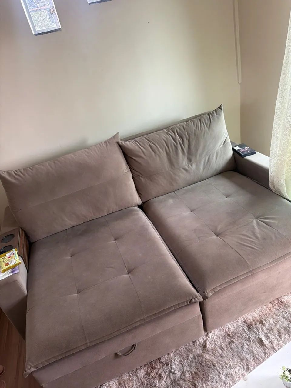 Sofa retratil 4 lugares - Foto 2