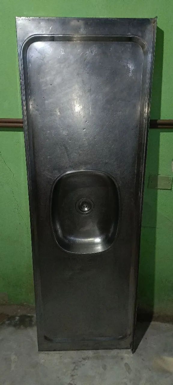 BALCÃO INOX 1,60 COM FORRO  - Foto 5
