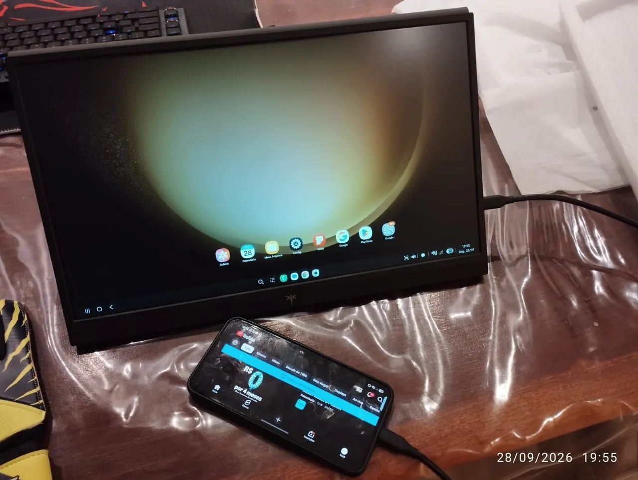Monitor portatil 15.6 polegadas