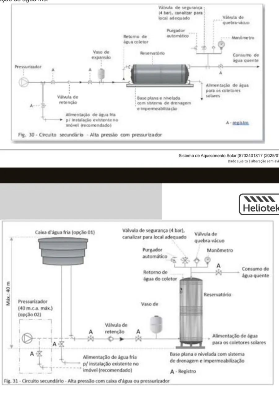 Boiler Alta Pressão - Solar e Elétrico 600 Litros Aço 316. Pague quando receber! - Foto 2