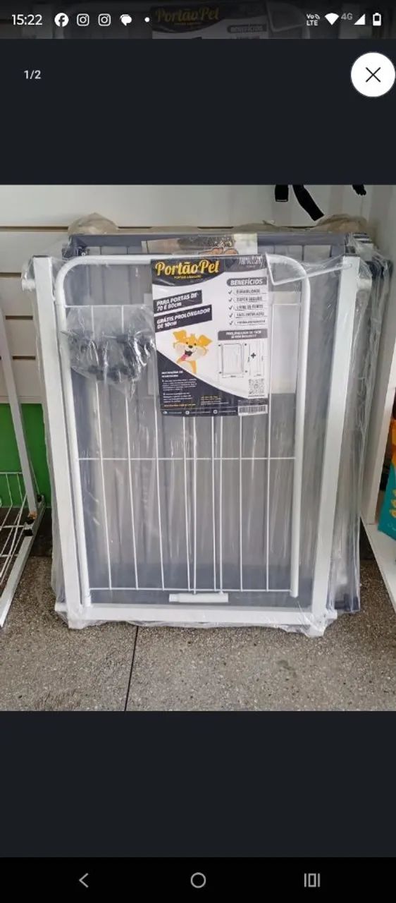 Portão pet 