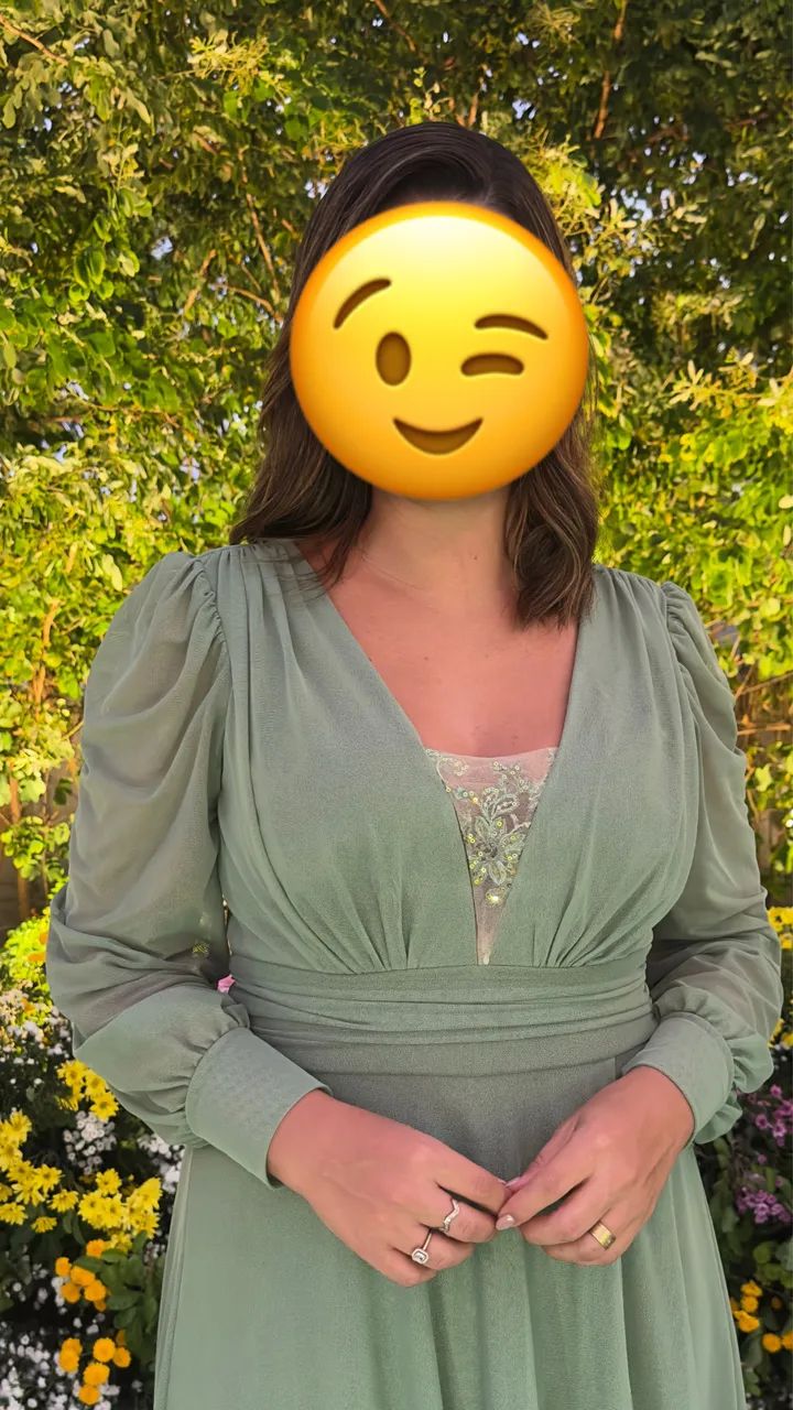 Vestido verde oliva - Foto 2