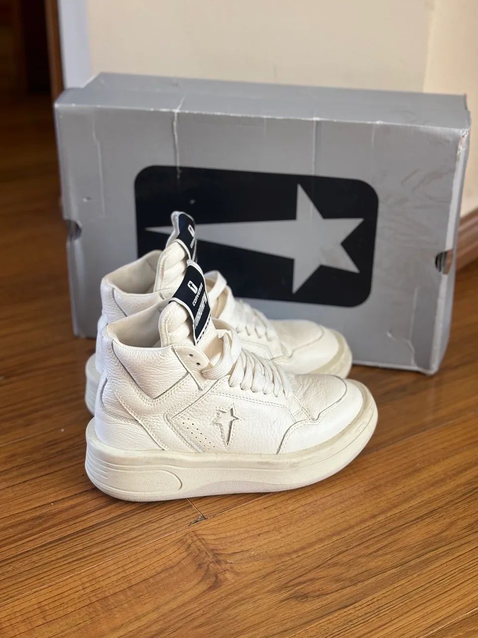 Tênis Converse Rick owens 