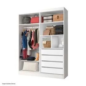 Guarda Roupas 4 Portas e 4 Gavetas - (Oferta)!! - Foto 4
