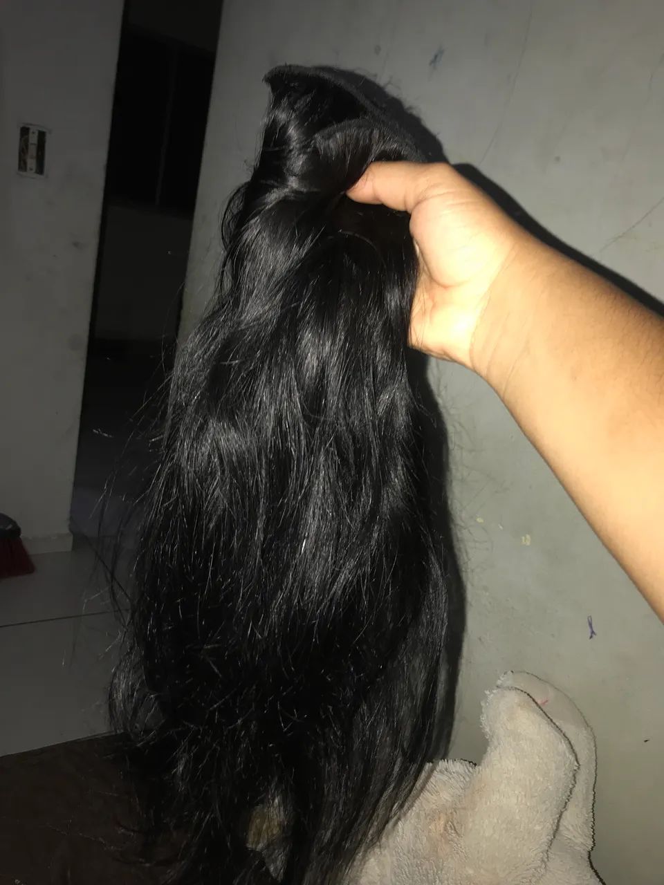 Mega hair humano indiano