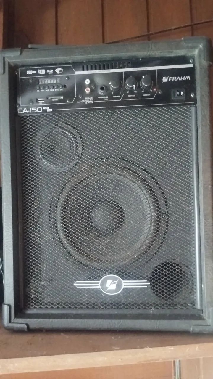 Caixa amplificada com controle  - Foto 2
