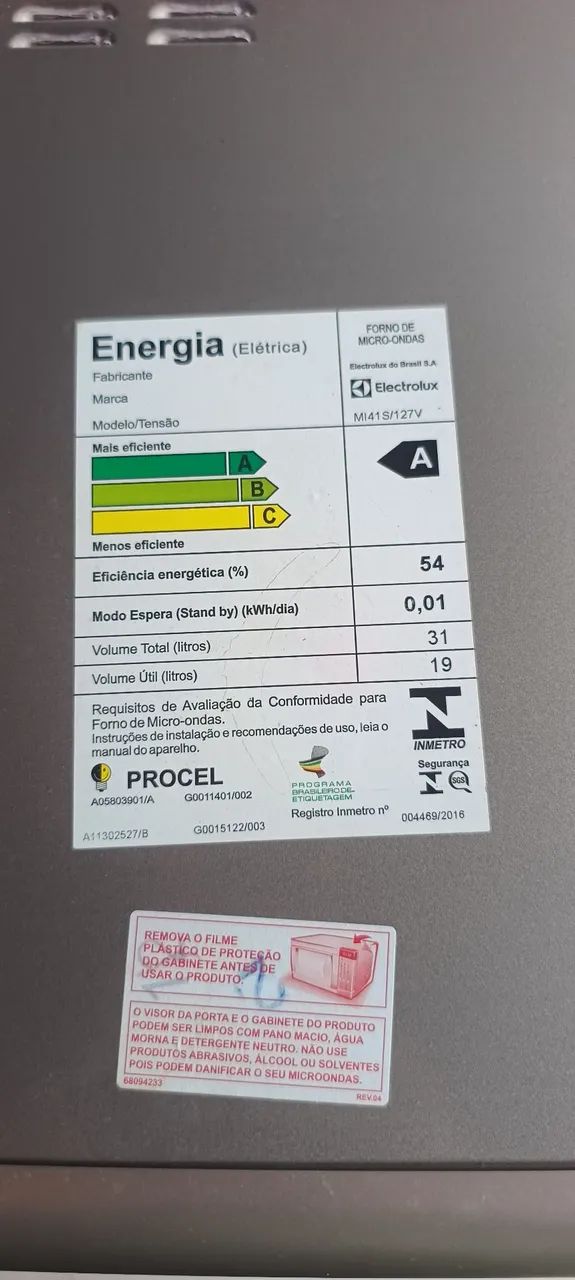 Desapego microondas Eletrolux novo - Foto 3