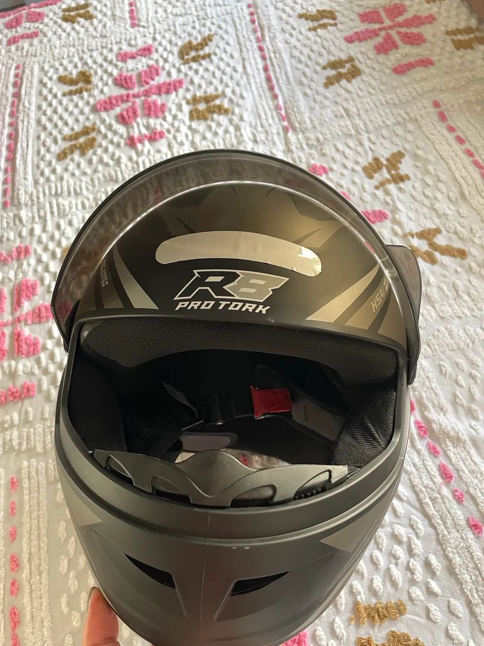 Capacete fechado Pro Tork R8 - tamanho 56 - Foto 6
