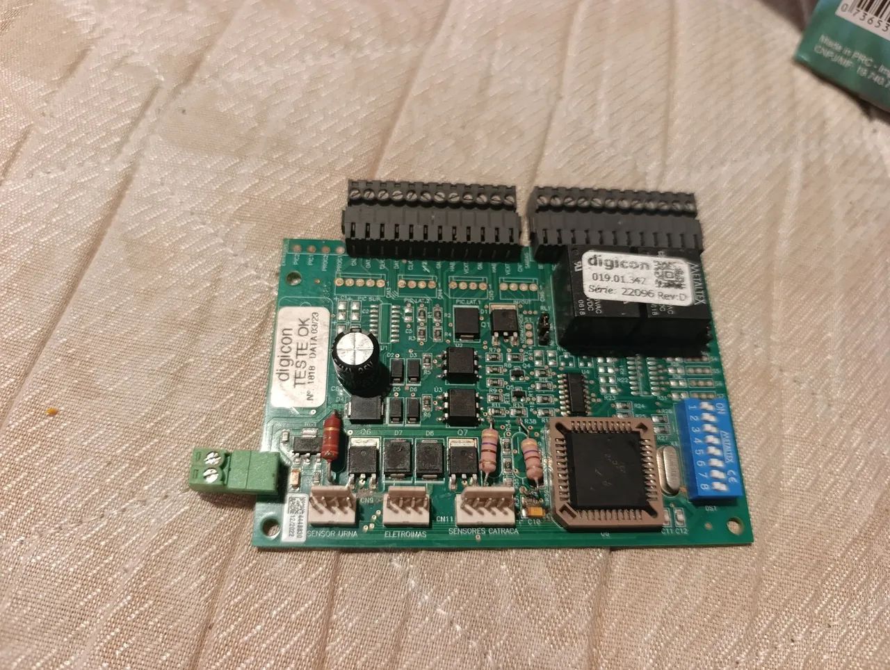 Placa Catraca Digicon