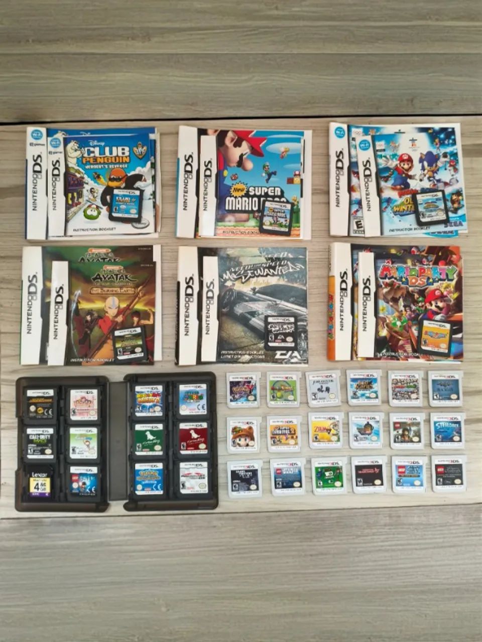 Jogos Nintendo DS e 3DS - vários títulos (valores na descrição)