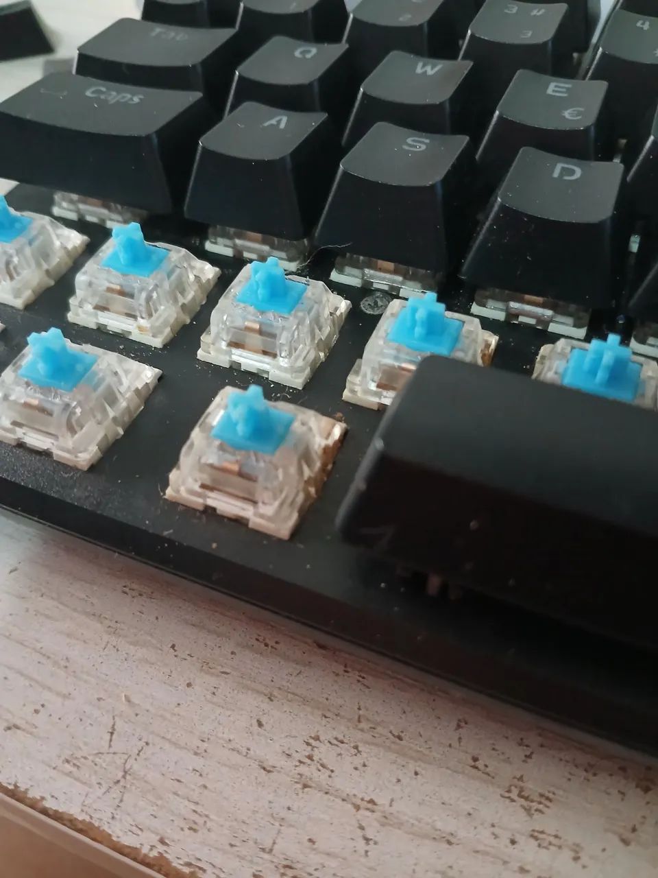 Teclado mecânico switch blue - Foto 3