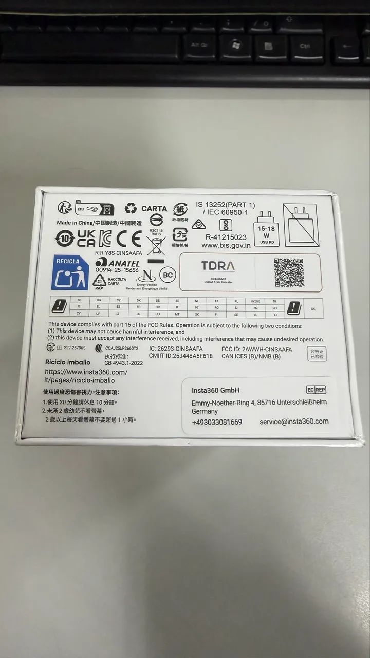 Insta360 x4 air NOVA - Foto 2