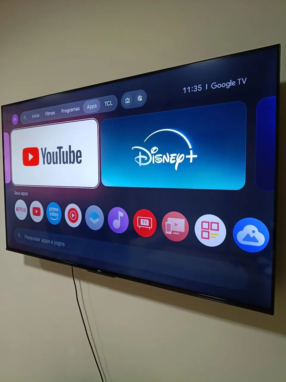 TV TCL 55 polegadas led uhd 4k tcl 55p635 - Foto 4