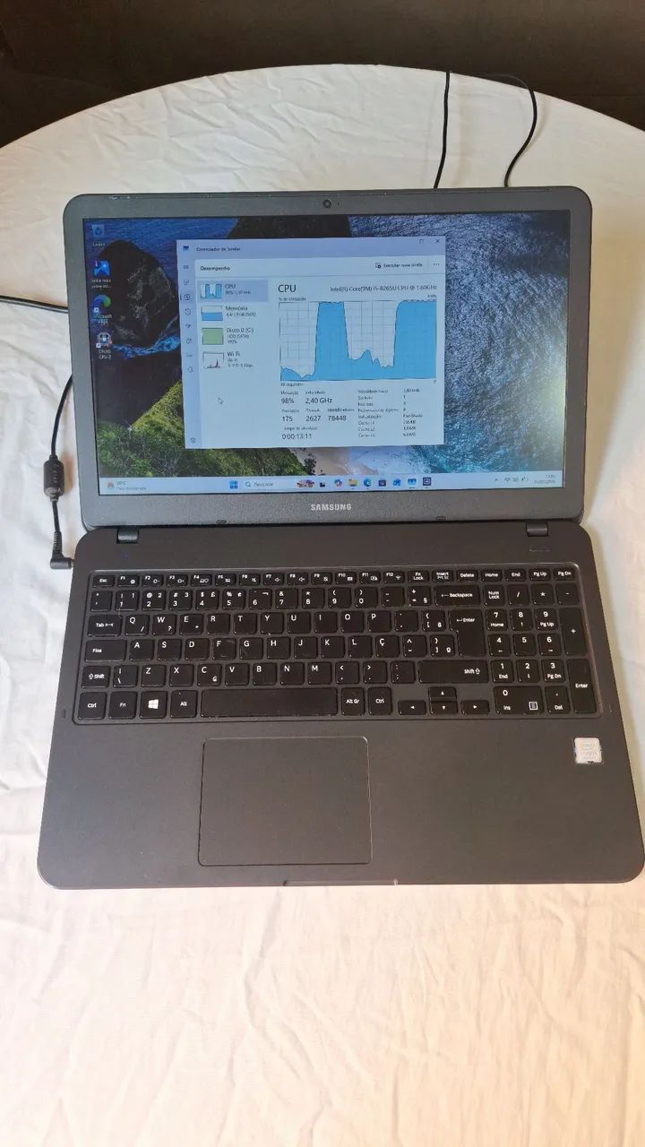 Notebook Samsung em excelente estado, pronto para uso! - Foto 5