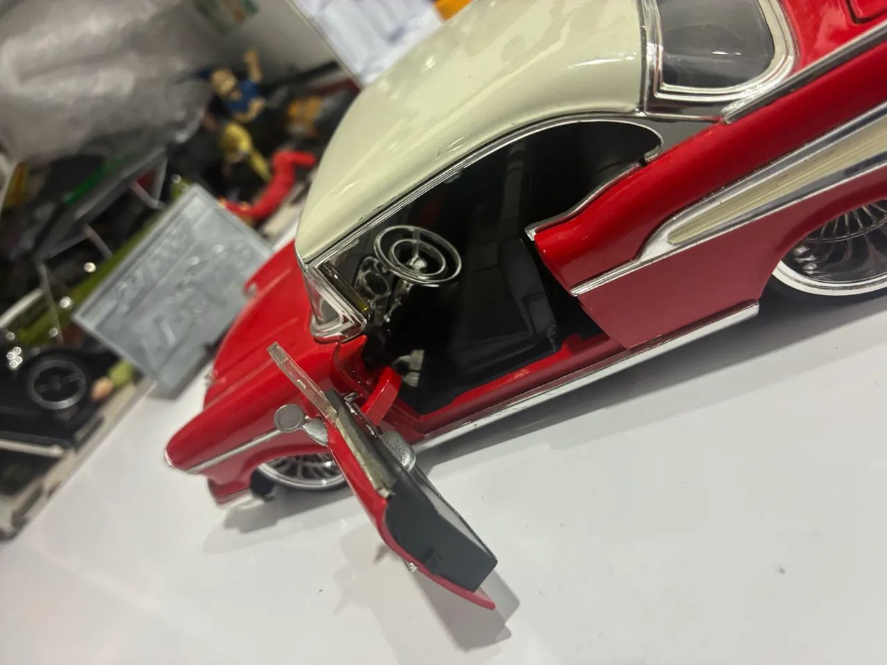 Miniatura bellair vermelho/ teto branco  - Foto 3