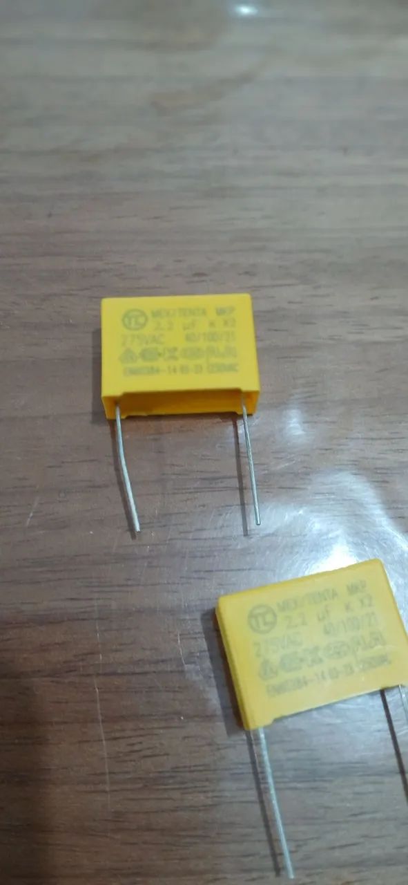 Capacitor Mex/Tenta 1,2uf e 2,2 uf Supressor - Foto 3