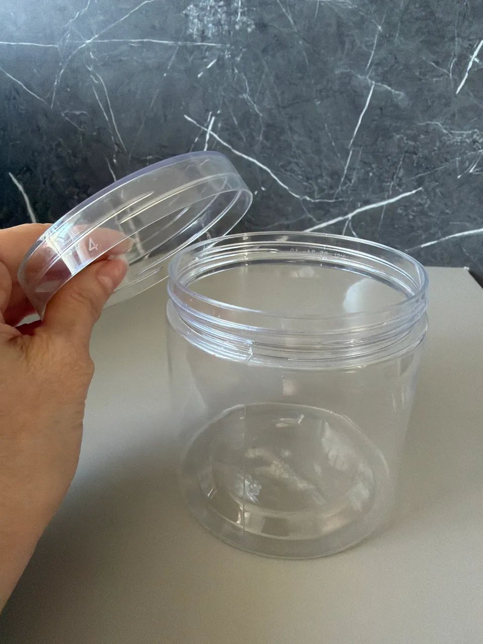 Pote transparente acrílico - Foto 2