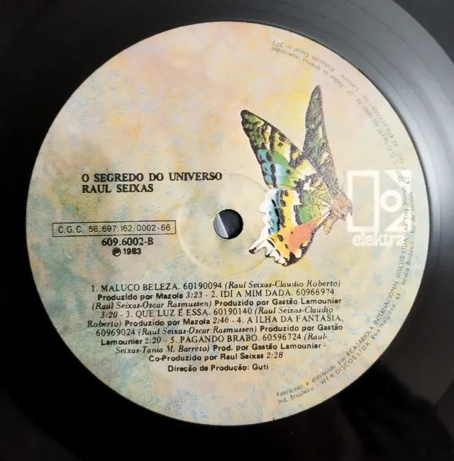 LP Vinil Raul Seixas O Segredo Do Universo EX/VG+ - Foto 5