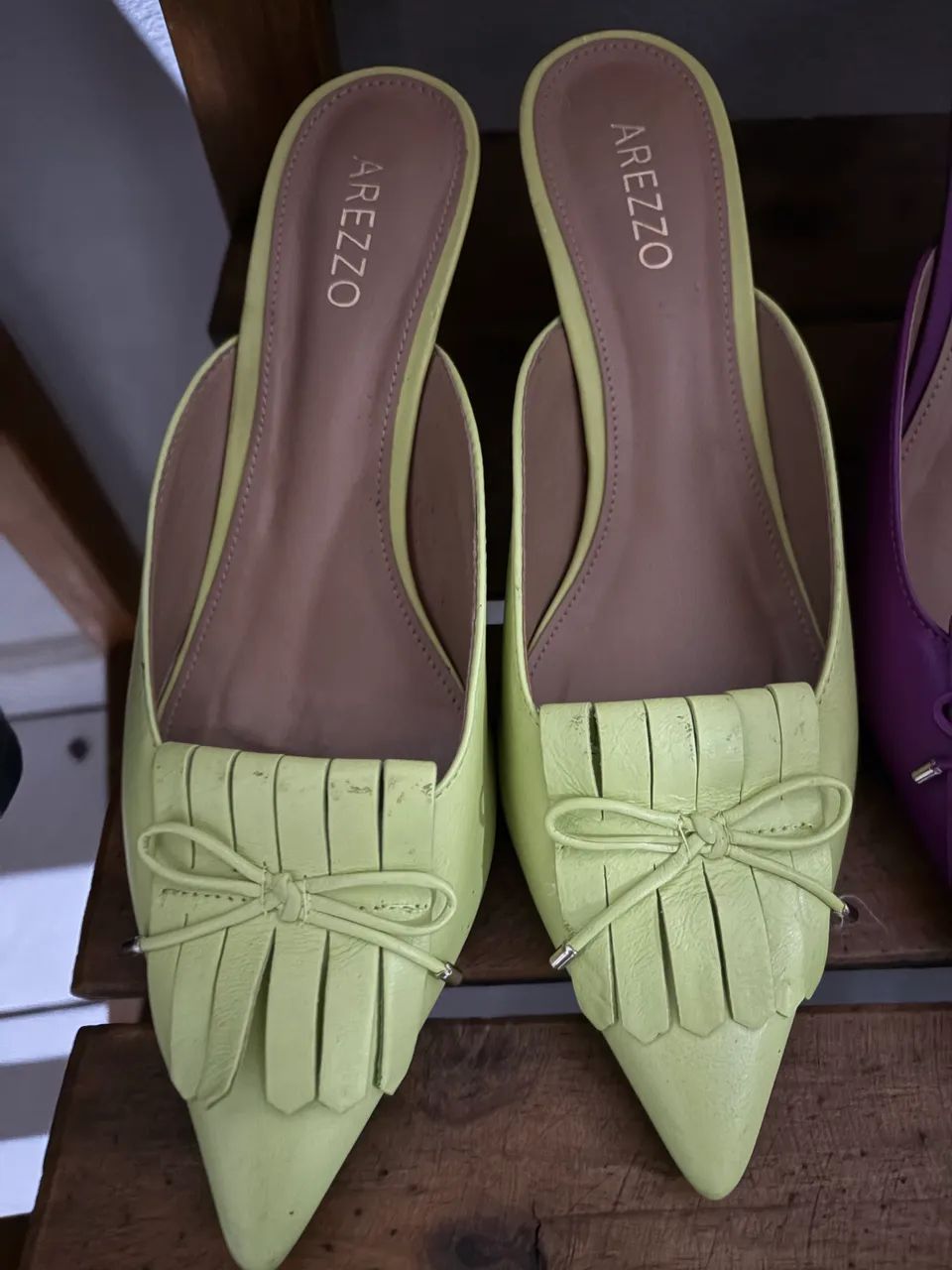 Par de Mules Arezzo - Foto 3