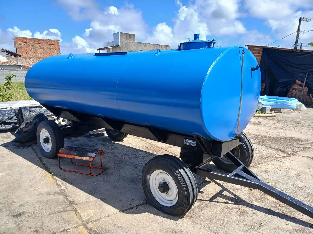 Tanque com carreta 6.500 litros - Foto 2