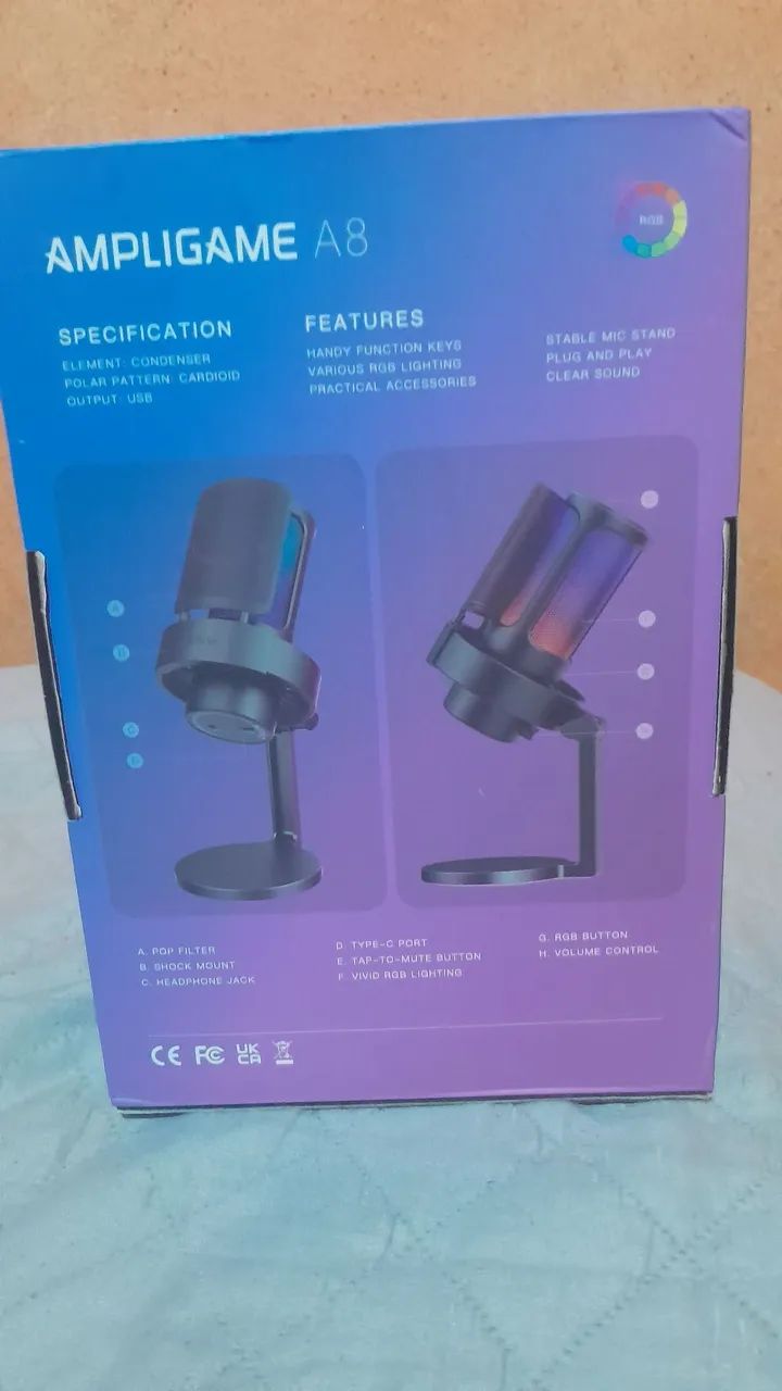 MICROFONE FIFINE AMPLIGAMER A8 - Foto 4