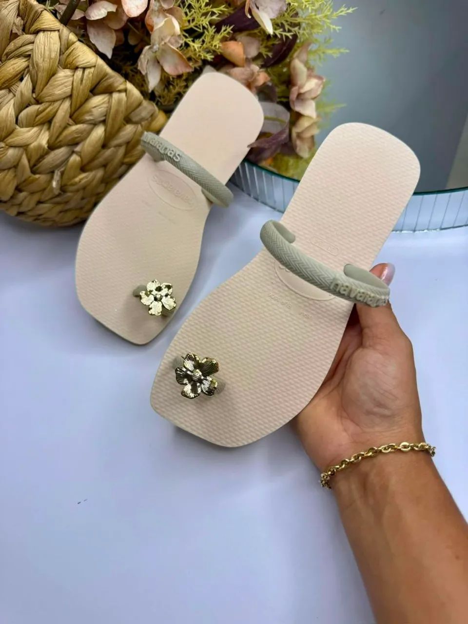 Havaianas Dedinho Floral  - Foto 2