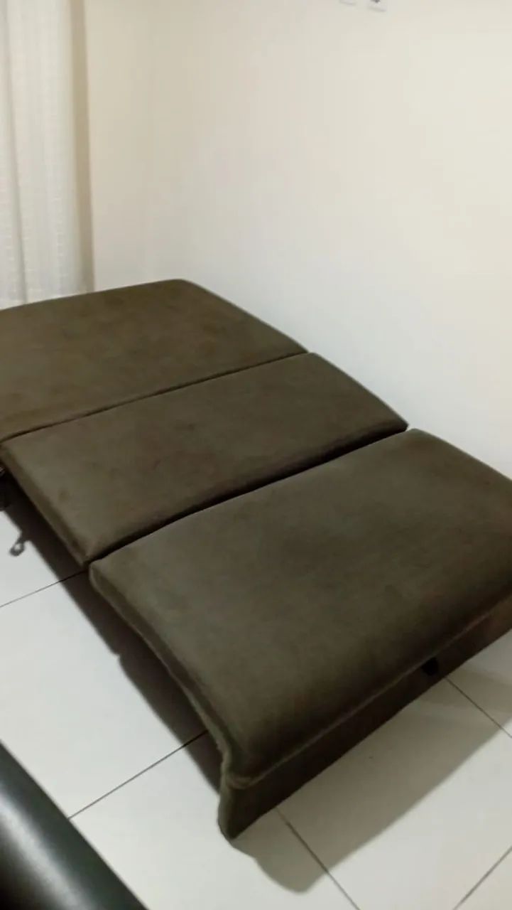 Sofá cama retrátil 3 lugares  - Foto 4