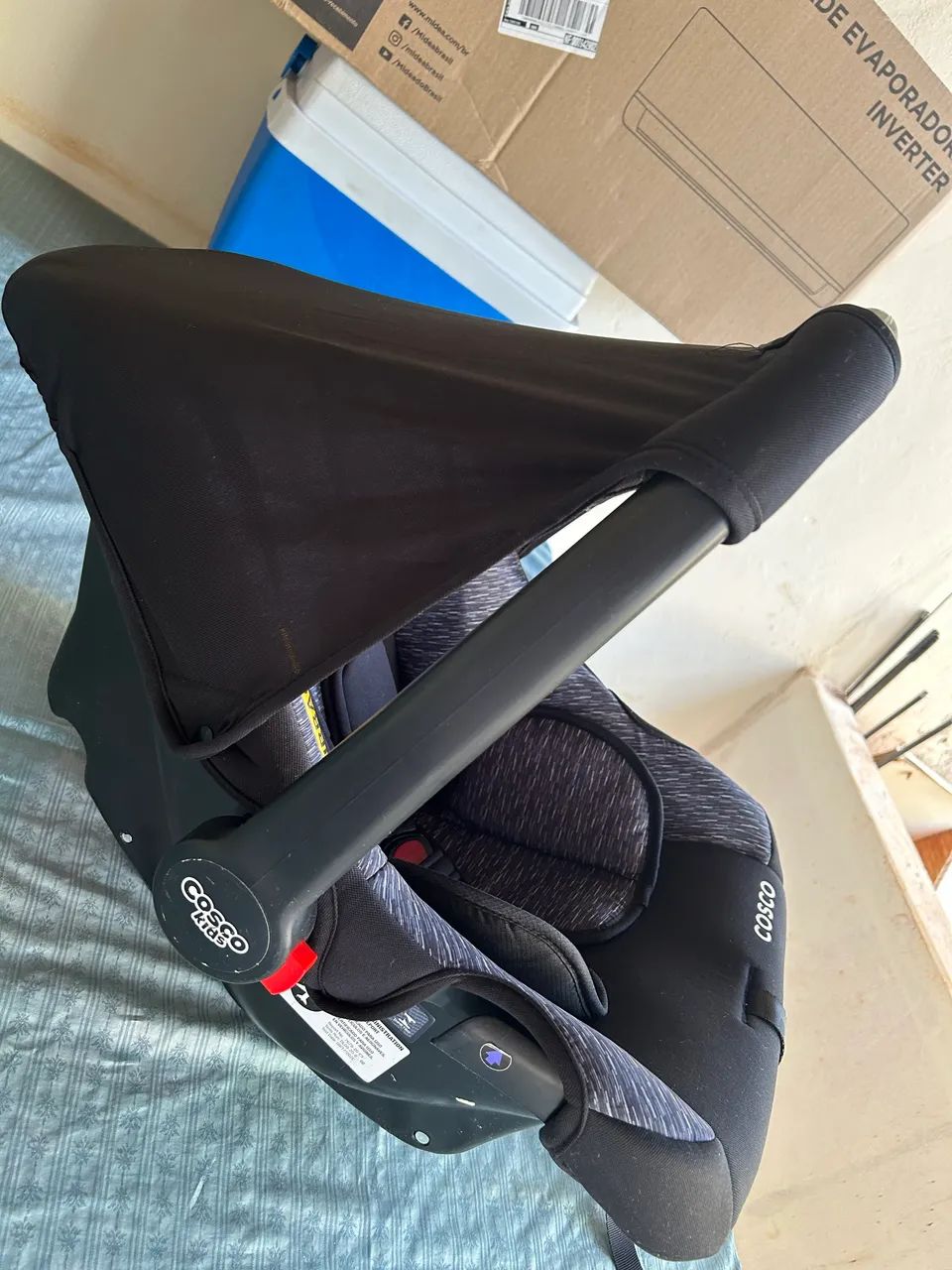 Bebê conforto e cadeira de balanço  - Foto 2