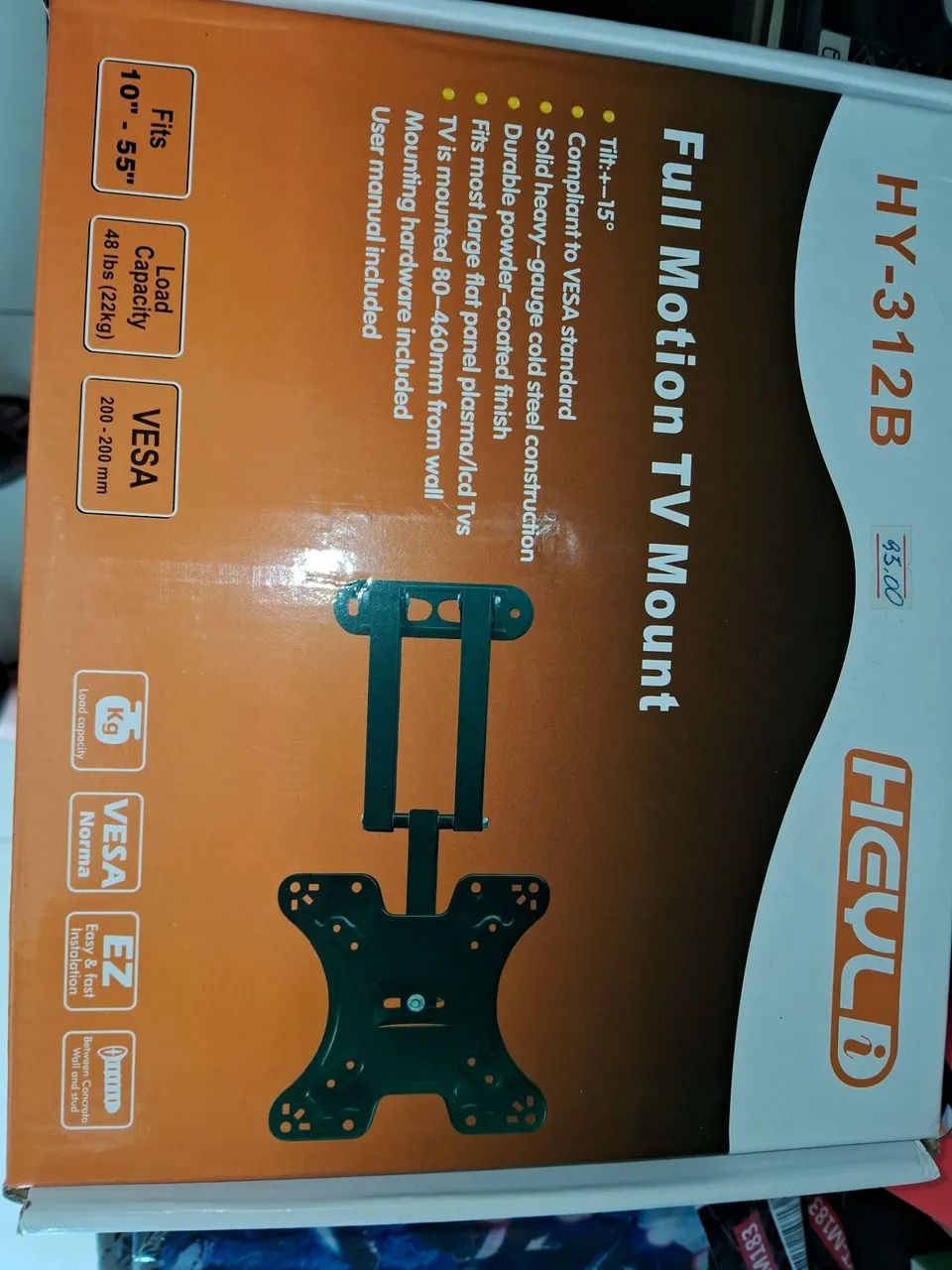 Suporte para TV Articulado de 10 a 55 polegadas Heyld Hy-312B